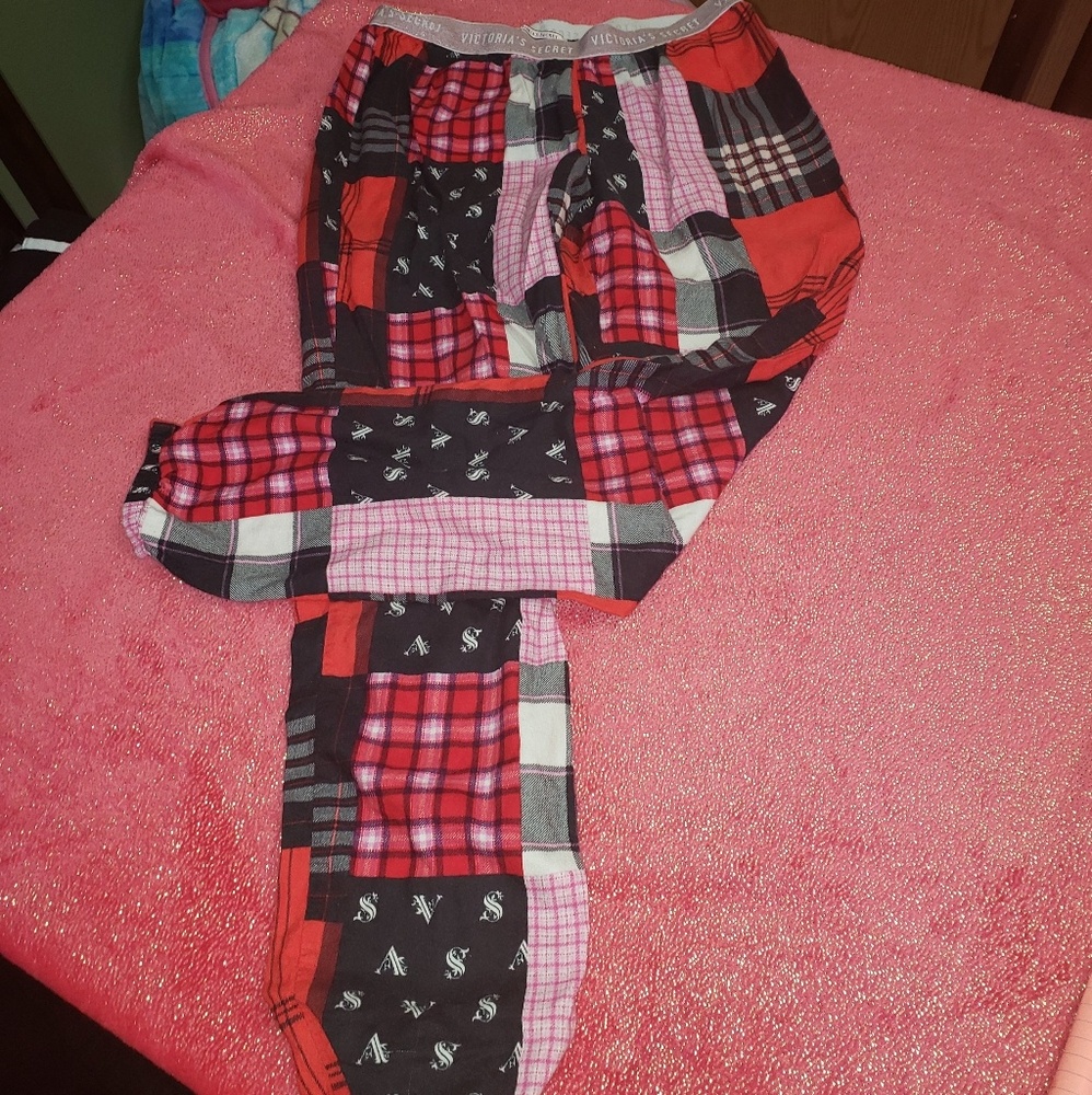 VICTORIA'S SECRET Patchwork Pajama Pants